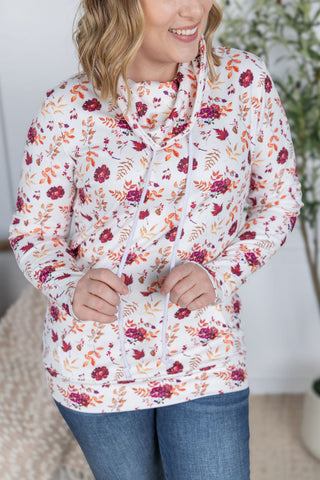 Soft Funnel Neck - Autumn Floral
