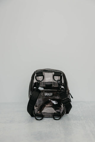 Black Clear Tint Crossbody Sling