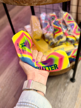 Jumbo Slow Rise Rainbow Butter Squishy