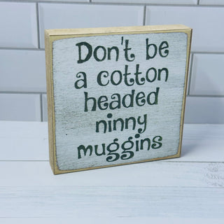 Holiday 4x4” Block Signs