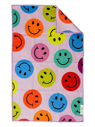 Happy Life: Double-Sided Hand Towel