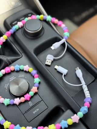 4-In-1 Beaded Phone Chargers
