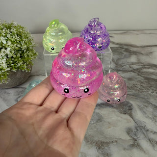 Glitter Poop Squishy
