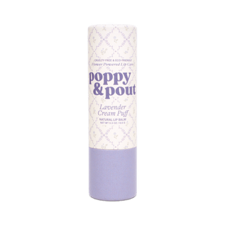 Poppy + Pout Lip Balm Cottage Collection - Lavender Cream Puff