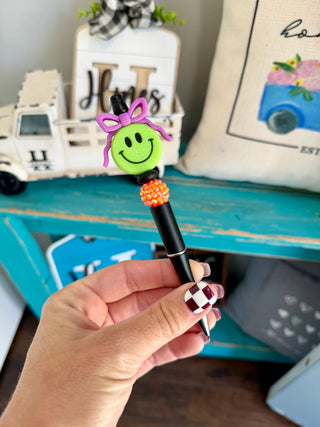 Halloween Smile Ribbon Ink Pens