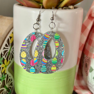 Easter Egg Dangle Earrings