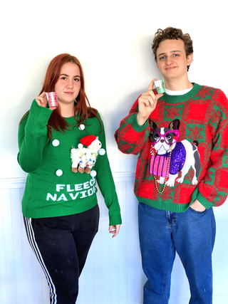 Christmas Bath Shots - Ugly Christmas Sweater