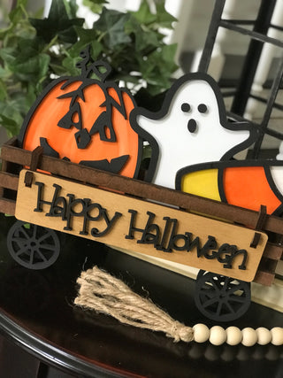 Halloween Interchangeable Wagon/ Shelf Sitter Insert