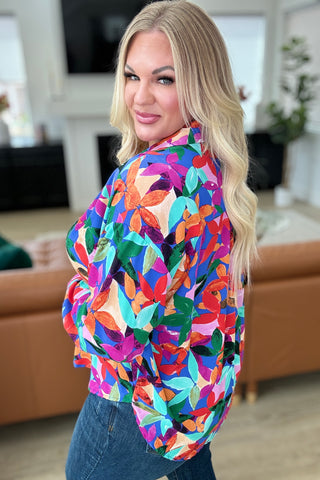 Make Like a Tree and Leaf Button Up Blouse