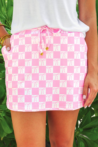 PREORDER- Twirls And Bows Skort