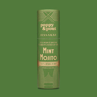 Poppy & Pout Limited Edition Lip Balm - Oz Collection - Mint Mojito