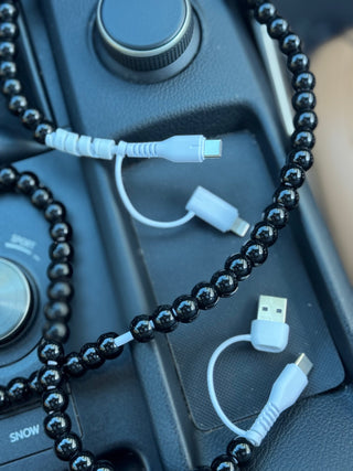 4-In-1 Beaded Phone Chargers