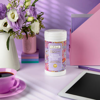 Flower Power Canister - Screen Cleaning Wipes