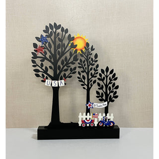 Patriotic Parade Magnets Set of 3