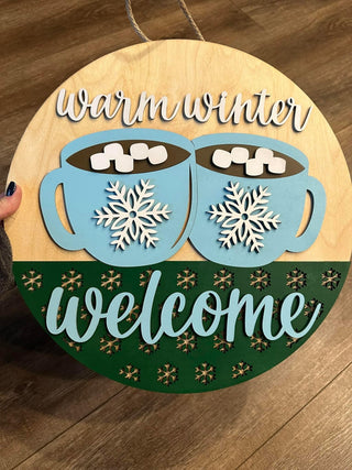 Christmas Door Hangers - Ready To Ship