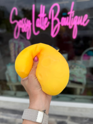 Large Cheese Block Squishy