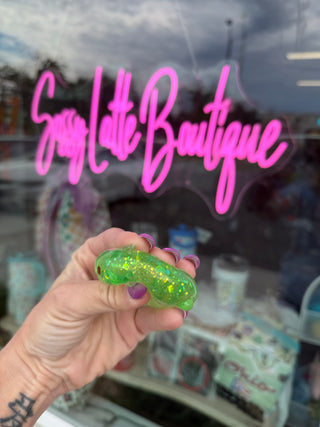 Mini Glitter Cat Squishy
