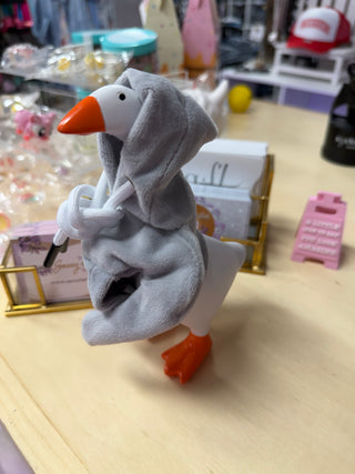 Desk Goose + Clothes