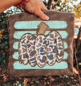 Camo Pumpkin Graphic Tee
