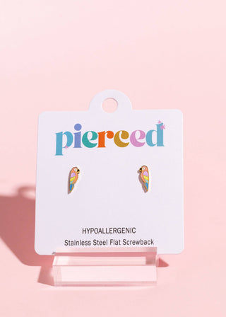 Parrot Flat Back Earring