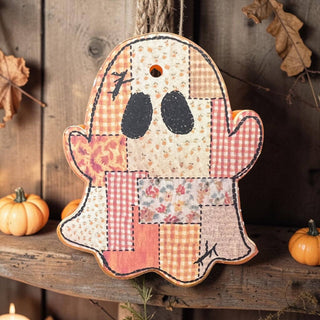 Patchwork Ghost Freshie: Cozy Latte