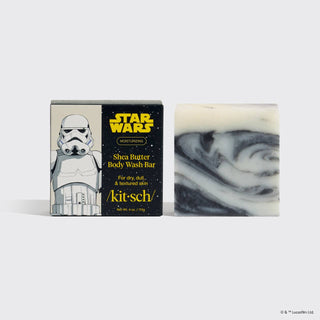 Star Wars™ & Kitsch Shea Butter Moisturizing Solid Body Wash - Stormtrooper Swirl