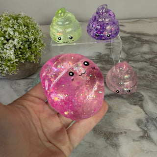 Glitter Poop Squishy