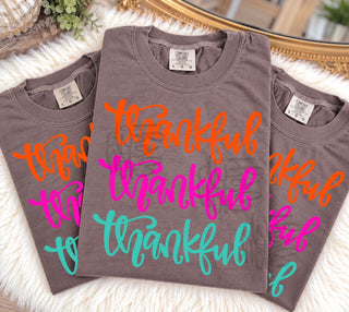 Thankful Stacked Graphic Tee