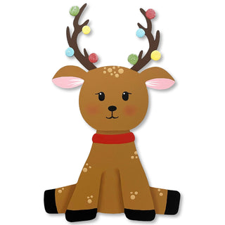 Holiday Reindeer Art Pop