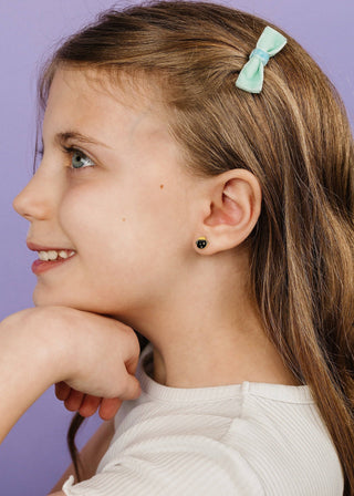 Rainbow & Pot of Gold Flat Back Earring