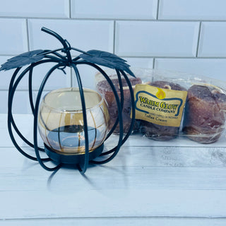 Pumpkin Tea Light Votive Candle