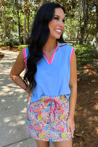 Everyday Polo Tank - Falling For Florals