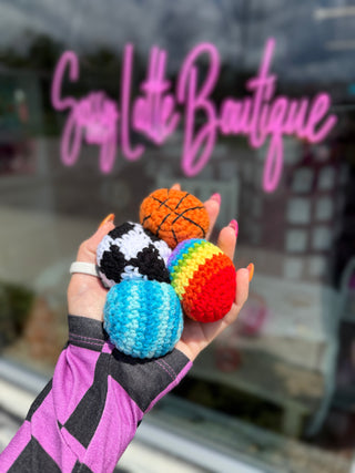 Handmade Crochet Hacky Sacks