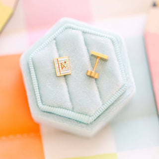 Notebook Stud Earrings