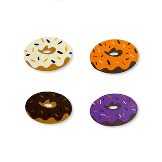 Fall Donut Magnets Set of 4