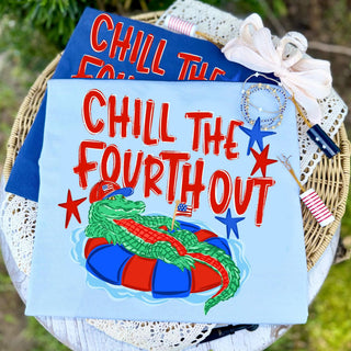 Chill The Fourth Out Graphic Tee
