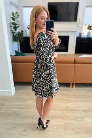 Back to the Start Floral Dress