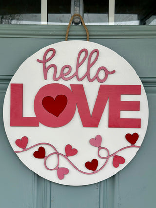 Valentine’s Day Door Hangers