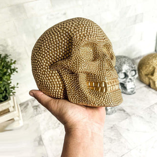 Resin Beaded Skulls