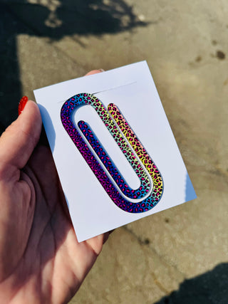 Acrylic Paperclip Bookmarks