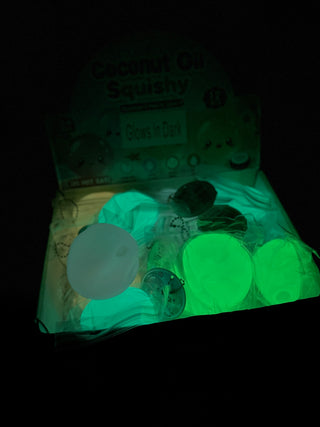 Glow in the Dark Coconut Oil Ball Squishy