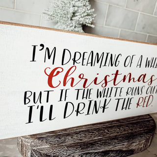 Holiday Humor Wooden Block Signs