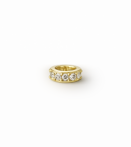 Pave Spacer Charm - For Threader Chains