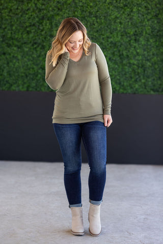 Larissa Long Sleeve - Olive