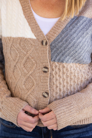 Colorblock Cozy Cardigan