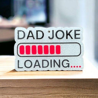 Dad Joke Loading Freshie: Mahogany Teakwood