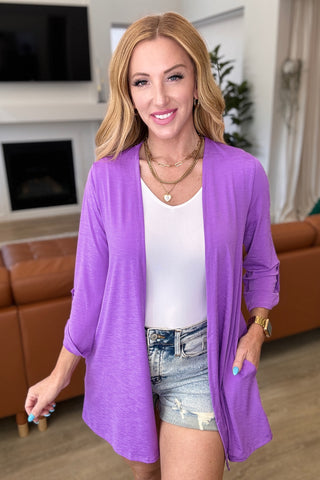 Lizzy Cardigan in Regalia