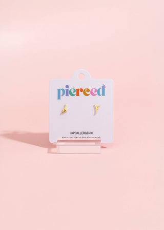 Gymnastics Flat Back Earrings