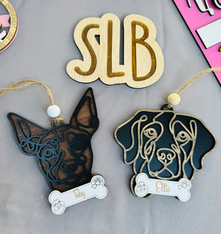 Custom Dog Ornaments