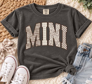Mini Neutral Tone Graphic Tee